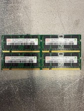 Hynix 1GB 2Rx8 PC2-5300S SODIMM HYMP512S64BP8-Y5 AB-T Set of Four