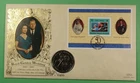 DR WHO 1997 BRITISH VIRGIN ISLANDS FDC QEII WEDDING ANIV COIN CACHET S/S LR62585