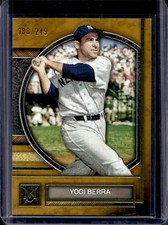 2025 Topps Museum Yogi Berra Gold #/249 Yankees