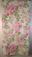 Tablecloth Pink Green Hydrangeas Floral Spring Table Easter 66x52 Layer