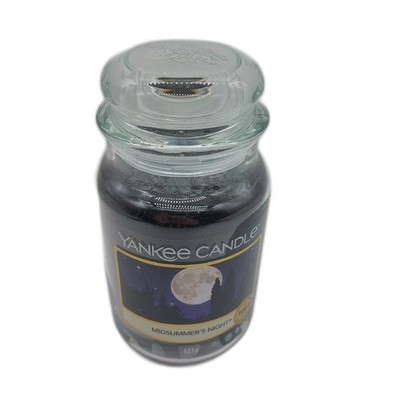 Yankee Candle Duftkerze Haus und Garten Midsummers Night Lang anhaltender Duft C