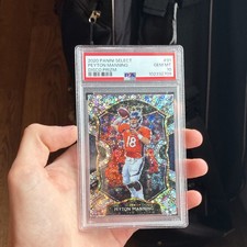 2020 Panini Select Peyton Manning #31 Disco Prizm Concourse PSA 10 POP 1