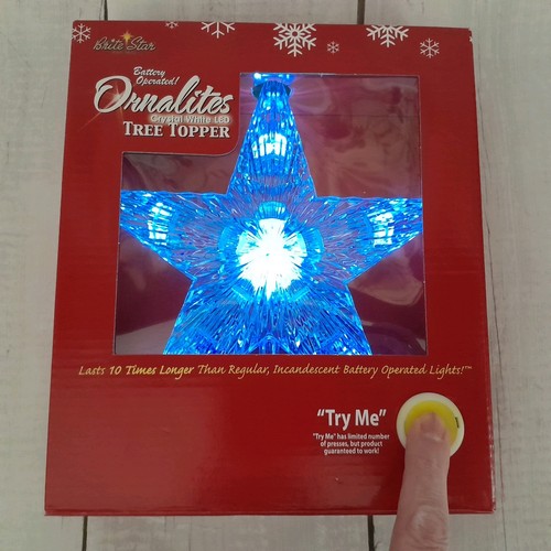Ornalites Light Up LED Star Tree Topper - Picture 10 of 11