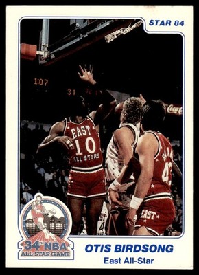 1984-85 Star All-Star Game ExNm Otis Birdsong New Jersey Nets #3