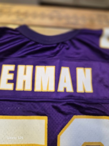Nike Minnesota Vikings EHMAN Retro Trikot Größe L Throwback Lila - Bild 7 von 12