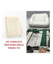 Imbottitura completa per sedile Fiat Panda 141 : seduta + schienale + 6 cinghie