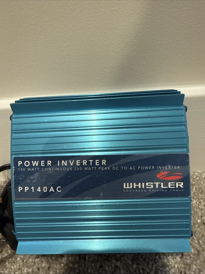Power Inverter-PP140AC 140 Watt Continuous 250 Watt Peak DC to AC Whistler Blue - Image 2 of 4