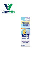 Orajel Baby Teething Cooling Gels Day Night, Drug-Free, 2 Count