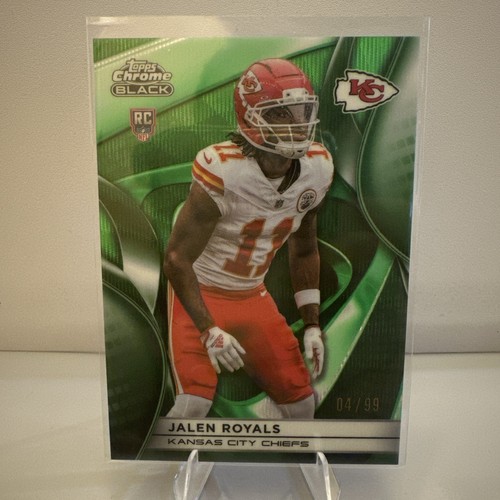 Jalen Royals RC 2025 Topps Chrome Black Green Rookie  /99