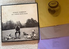 George Harrison All Things Must Pass Vinyl LP Record Box Set Apple My Sweet Lord