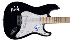 P!NK Pink Signed Autograph Electric Guitar Alecia Moore Missundaztood BAS COA