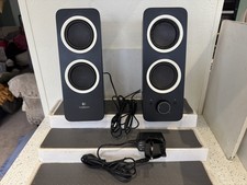 Głośniki multimedialne Logitech Z200 lewy/prawy i kabel zasilający. Bardzo dobry..