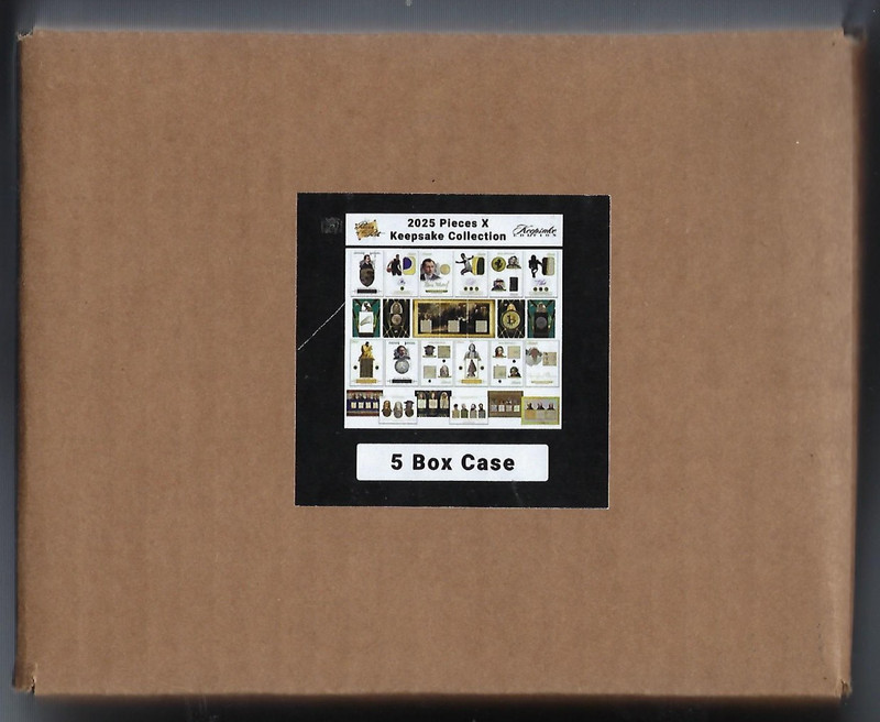 2025 Super Break Pieces X Keepsake Collection 5-Box Case