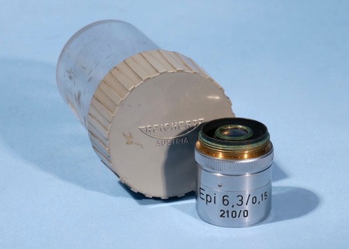 Reichert Epi 6,3/0.15 210/0 Microscope Objective Lens - Picture 2 of 4