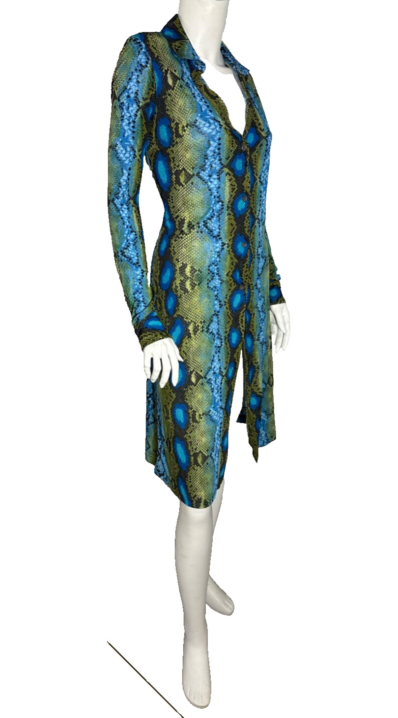 Electric Blue Python! Michael Kors Collection $14… - image 7