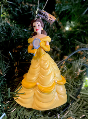2025 NEW Disney Belle in Yellow Gown Beauty & the Beast Christmas Tree Ornament