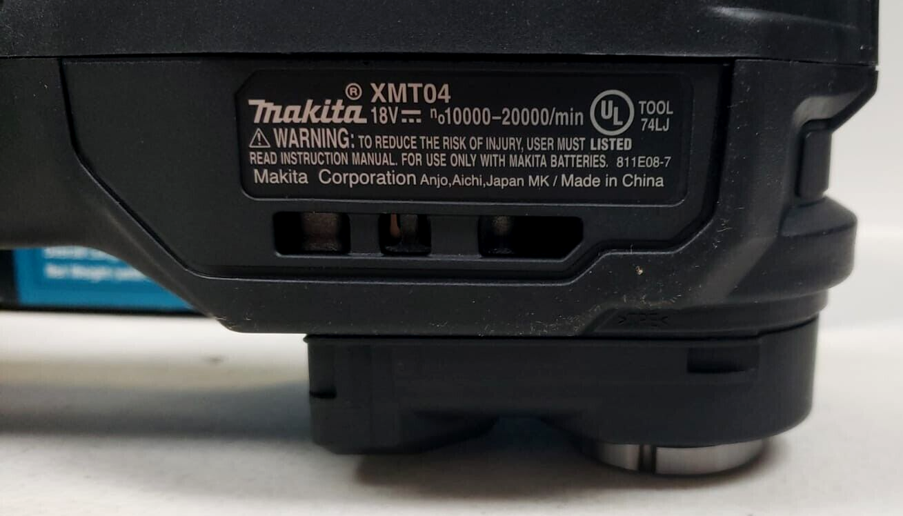 Makita XMT04ZB 18V LithiumIon MultiTool SEALED TOOL ONLY Brand NEW