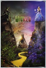 Wicked For Good - Wicked 2  original DS movie poster D/S 27x40 2025 Advance MINT