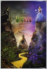 Wicked For Good - Wicked 2  original DS movie poster D/S 27x40 2025 Advance MINT