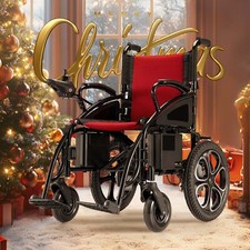 500W All Terrain Electric Wheelchair Heavy Duty Foldable Electric Wheelchairs
