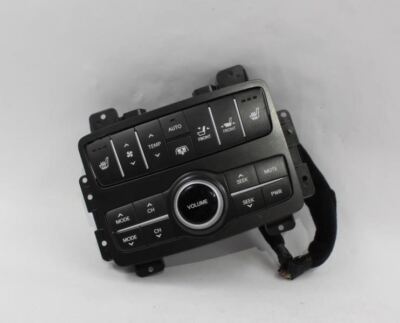 Audio Equipment Radio Control Rear Audio Only Fits 2011-2013 EQUUS OEM ...