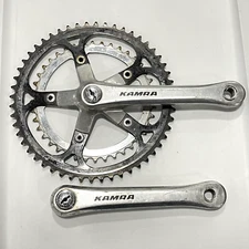 Vintage Sugino Pantograph Kamra VP Crankset 170 mm 52/40 Double Bike Crank Caps