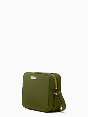 New Kate Spade Genuine Leather Cammie Newbury Lane Crossbody Sapling Green