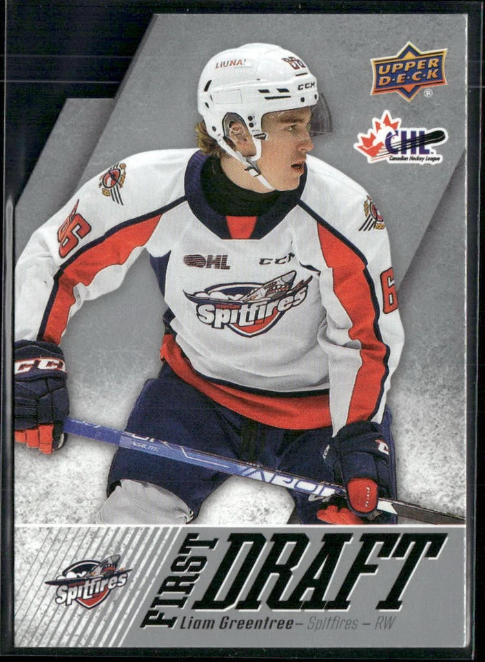 2022-23 UPPER DECK CHL HOCKEY STAR RCs, FIRST DRAFT+ INSERT CARDS-PICK FROM LIST - Image 3 of 3