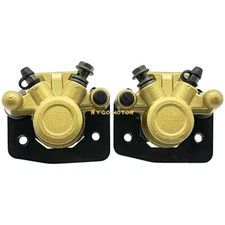 Front Brake Caliper with Pads For Polaris 2009-2020 RZR 170 0454380 0454381 UTV