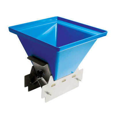No-Coat ''Double Barrel'' Drywall Corner Bead Hopper w/Inside & Outside Gates