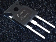 1PCS FCH072N60F ON MOSFET N-CH 600V 52A TO247-3
