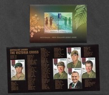 Australia-  Victoria Cross and Anzac min sheets mnh 2014/5 Military War