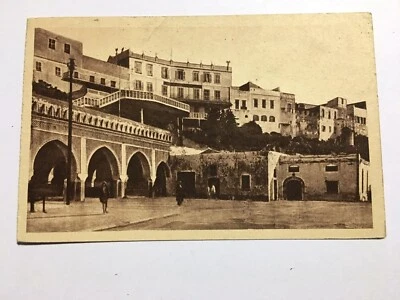 CPA TANGER - Entrée de la Ville coté Port - MAROC - Photo 1/2