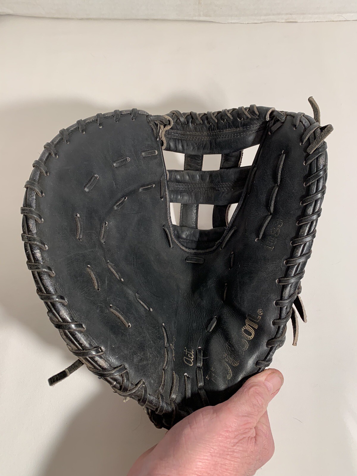 Wilson A2000 LH 12'' First Base Glove/Mitt Pro Back 1883 - LEFT HAND THROW