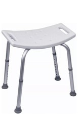 Aidapt VB540B Shower Stool Plus Free None Slip Shower Mat