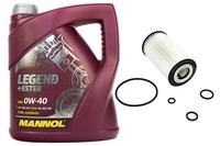 MotoröL Set ÖLfilter SH425L 0W40 4 Liter FüR Chrysler Mercedes Benz G Klasse CLK