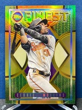 Cedric Mullins 2022 Topps Finest Flashbacks Baseball #86 Gold Refractor #d /50