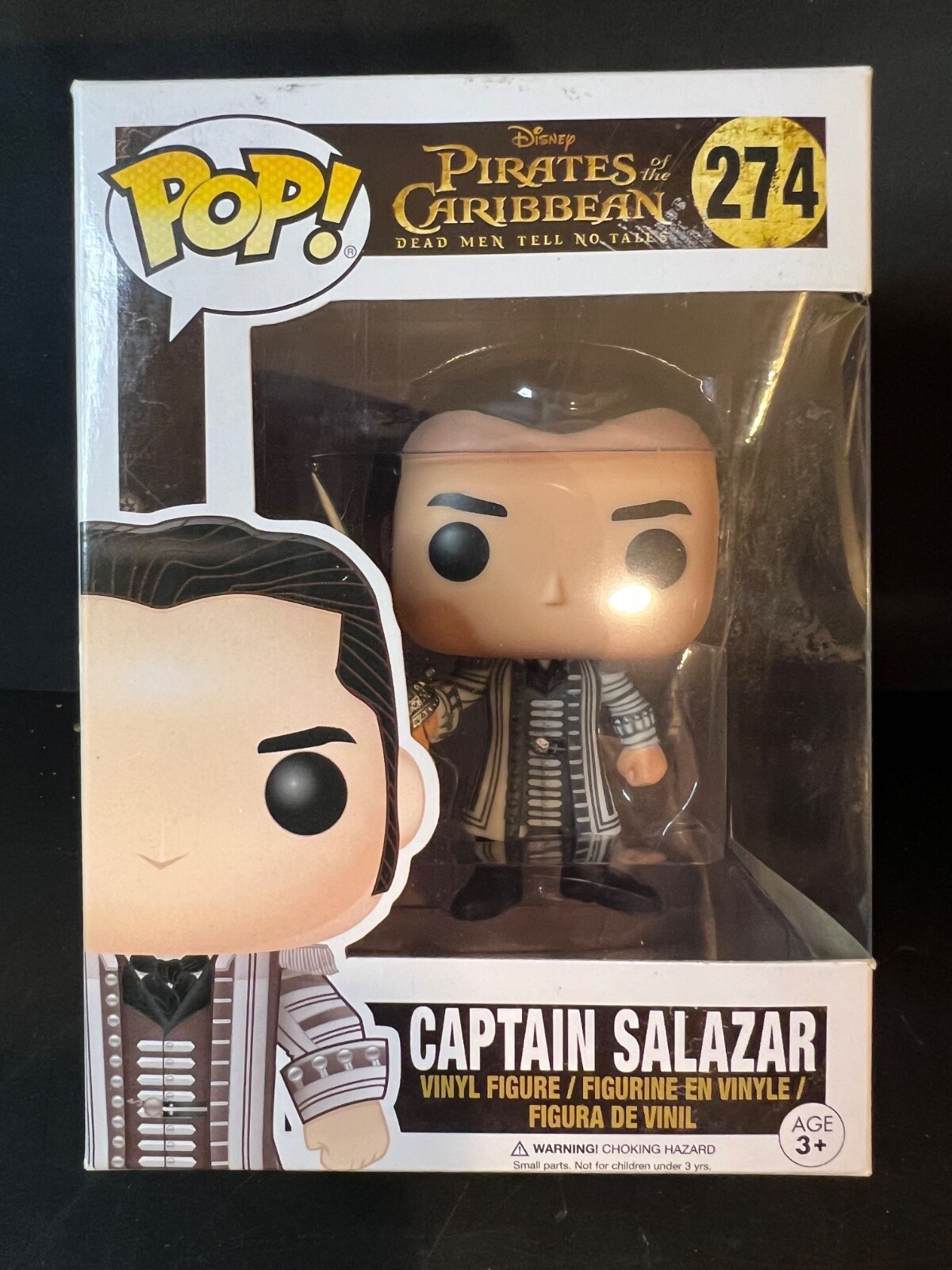 Funko Pop! Vinilo: Disney - Capitán Salazar #274