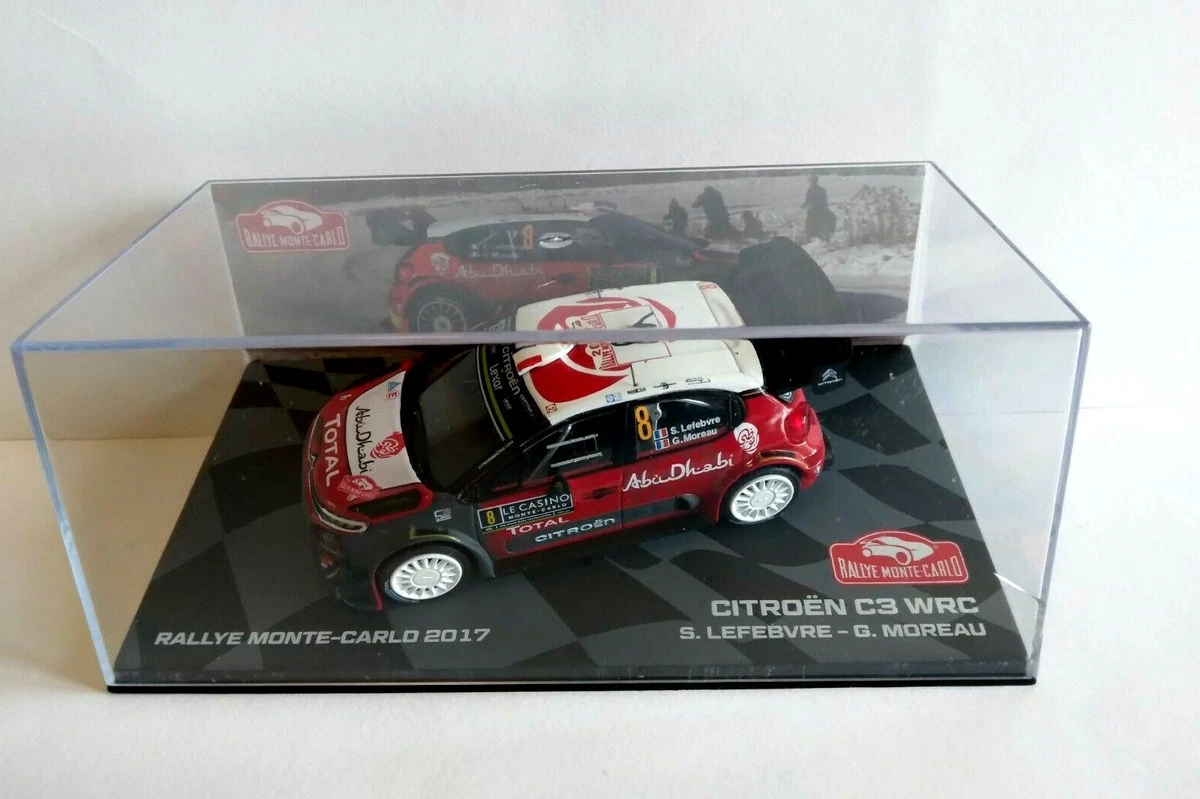 Hachette 1:24 Citroen C3 WRC #7 Winnaar Rallye Catalonië 2017 Meeke, Nagle AAWRC002 Model Auto AAWRC002 G1T5E002