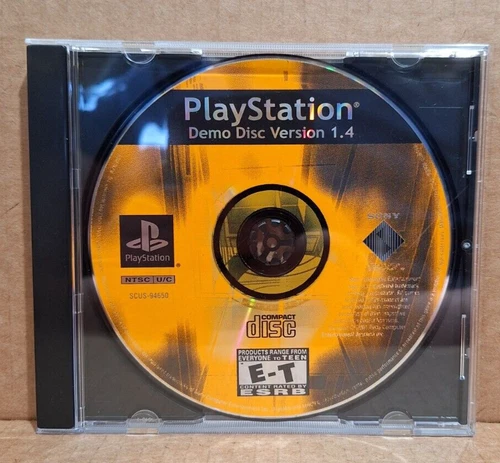 PlayStation Demo Disc Version 1.4 (Sony PlayStation 1, 2001) - Disc Only, Tested