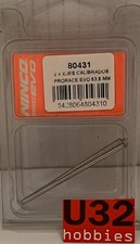 NINCO 80431 Axle 53.50Mm Prorace Evo Axle 2.48Mm 2 Units