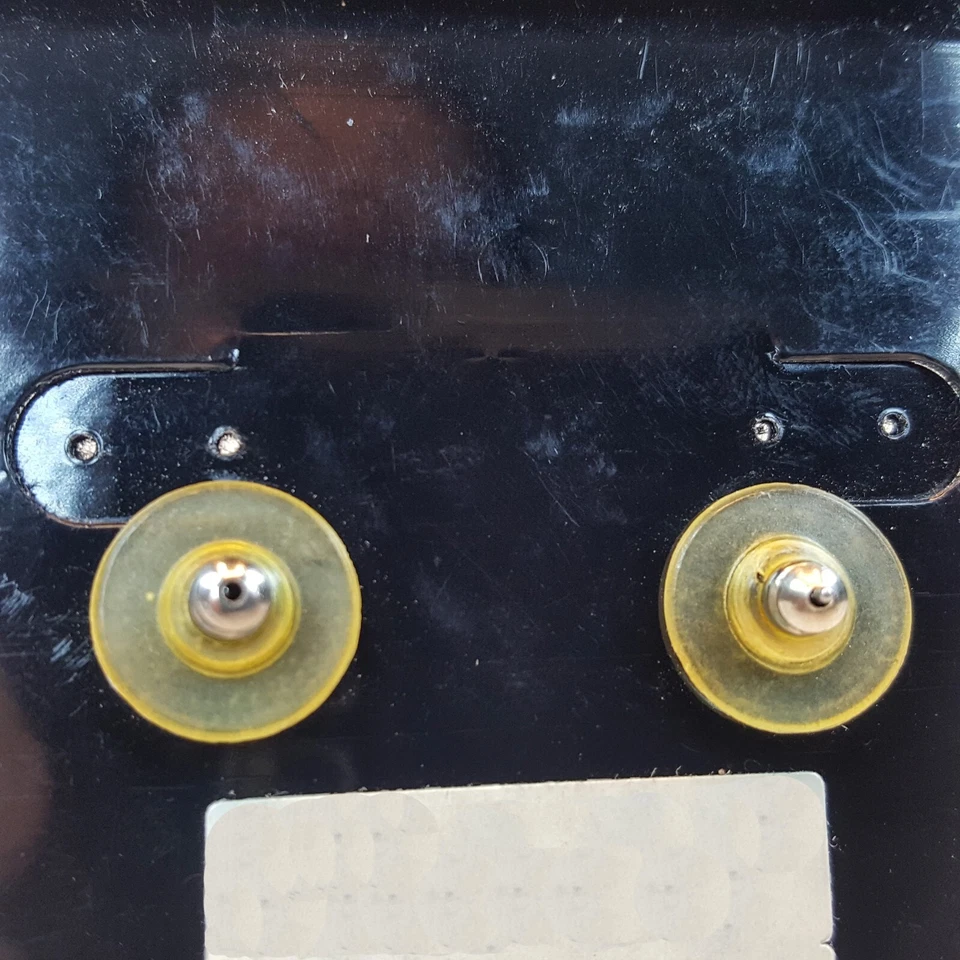 Pendientes con poste perforado de joyería Swarovski de cristal con flor de abanico de perlas NUEVO Foto 2 de 2