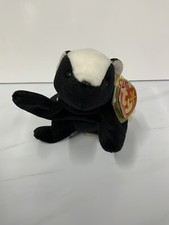 Ty Beanie Babies Stinky The Skunk Soft Toy Plush Plushie With Tags