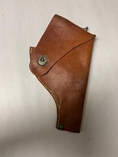 MILITARY LEATHER HOLSTER FOR REVOVER SMITH & WESSON MODEL VICTORY.