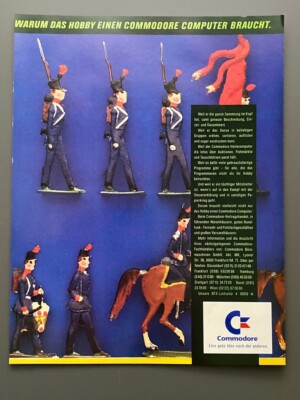 Commodore Computer PC Hobby Original 1984 Vintage Ad Werbung Reklame
