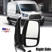 Passenger Right Side Door Mirror For 2010-2025 Ford Transit 150 250 350 350 HD