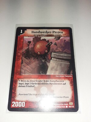 Duel Masters 4x Handwerker Picora