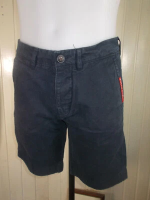 Corsaire bermuda short coton bleu délavé épais SUPERDRY XS 36/38 21SH6 - Photo 1/4