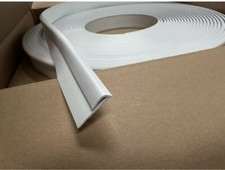 White Vinyl Capping Strip- 10M - 5x2M lengths 