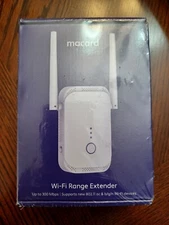 New Sealed Macard WiFi Range Extender 300Mbps**Model N300